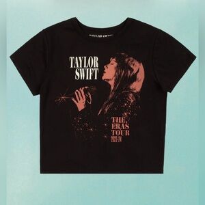🆕 Authentic Merch - Taylor Swift The Eras Tour Black T-Shirt